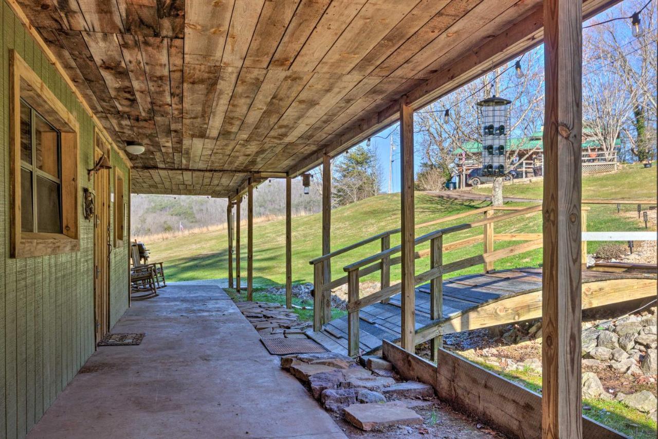 Pet-Friendly Blue Ridge, Cherokee Forest Retreat! Greeneville Eksteriør billede